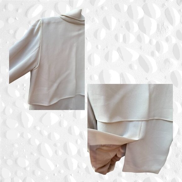 Aritzia Wilfred Mayet Jacket - Ivory/Silver - Medium - Like New - Picture 5 of 11